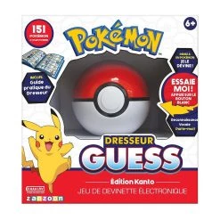 Grosses soldes 😉 Bandai Pokémon - 👗 Dresseur Guess Kanto - Jeu électronique en forme de Poké Ball ✨