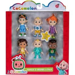 Sortie ✨ Bandai Pack 6 Figurines - Cocomelon 🧨