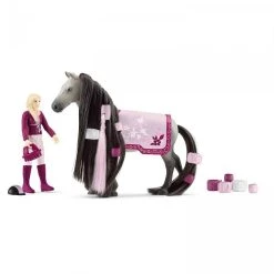 Le moins cher 🌟 Schleich 42584 Coffret cheval à coiffer sofia and dusty 😀