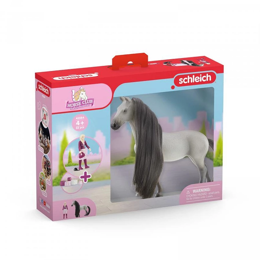 Le moins cher 🌟 Schleich 42584 Coffret cheval à coiffer sofia and dusty 😀 4 Le moins cher 🌟 Schleich 42584 Coffret cheval à coiffer sofia and dusty 😀 – Image 2